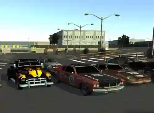 Permainan RealDerby: Royal battle on the car secara online