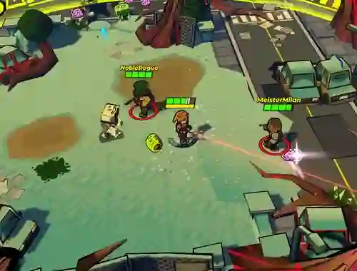 Permainan Survivor Z Bullets & Brains secara online