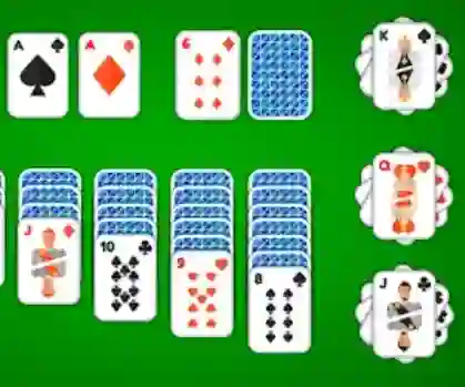 Permainan Klondike Solitaire 4 Suits secara online