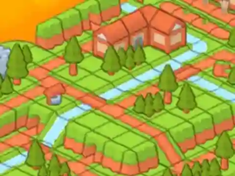 Permainan God's Land: From Block to Island secara online
