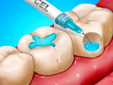 Permainan Incredible Kids Dentist secara online