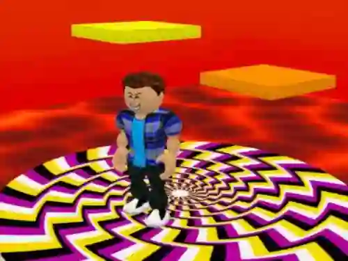 Permainan Roblox: Parkour Lava secara online
