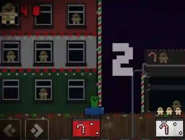 Permainan Santa Car Cookie secara online