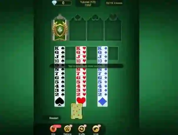 Permainan Solitaire King secara online