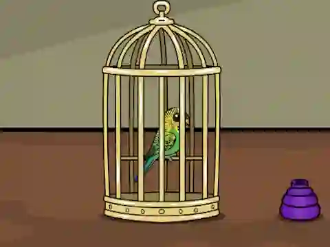 Permainan Green Budgie Escape secara online