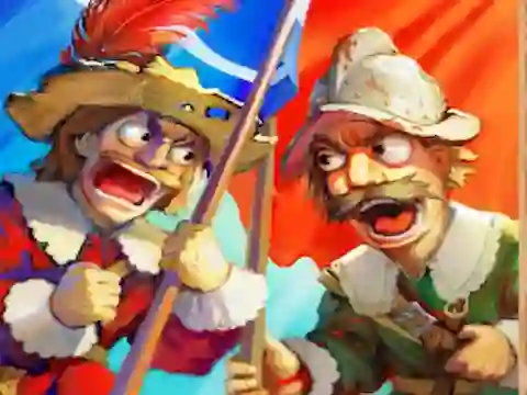 Permainan Musketeers Gunpowder vs Steel secara online