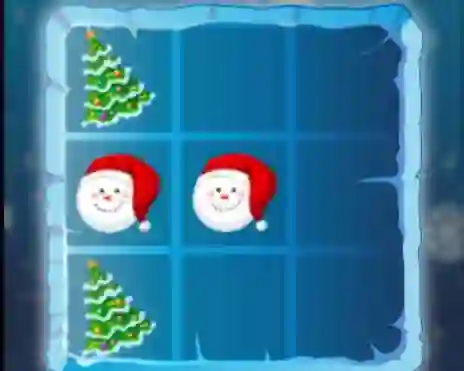 Permainan Christmas Tic Tac Toe secara online