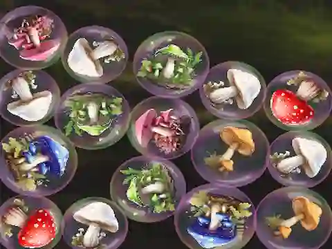 Permainan Merge Mushrooms! secara online