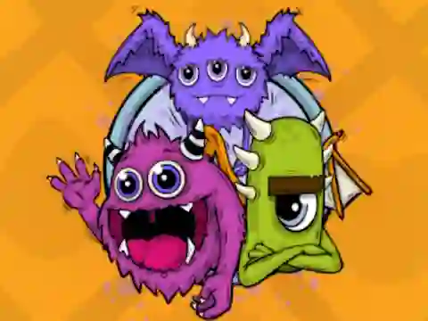 Permainan Word Monsters secara online