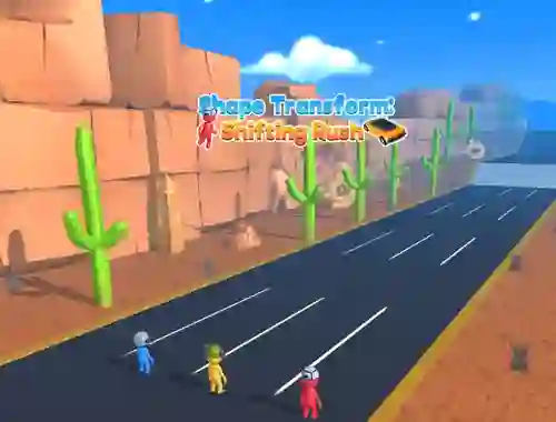 Permainan Shape Transform: Shifting Rush secara online