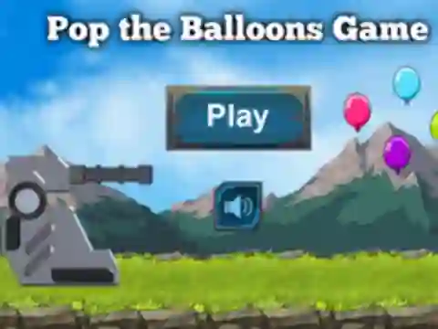 Permainan Pop The Balloons Game secara online