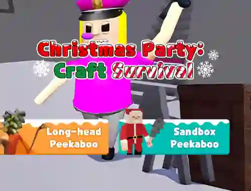 Permainan Christmas Party: Craft Survival secara online