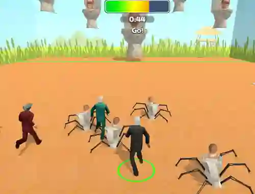 Permainan Cameraman Vs Skibidi Survival secara online