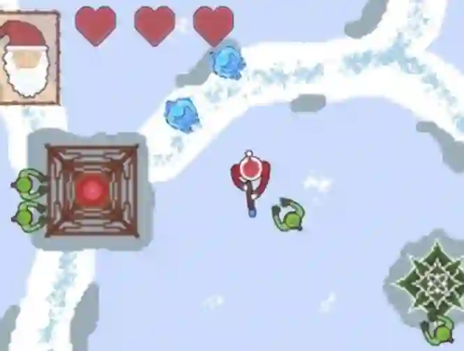Permainan Zombie Apocalypse on Christmas secara online