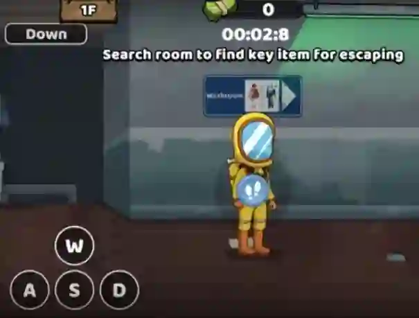 Permainan Escape Room Mystery Key 2 secara online