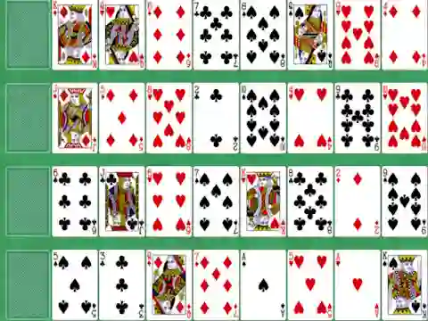 Permainan Cards: Solitaire Carpet secara online