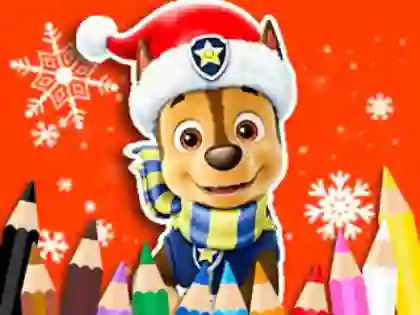 Permainan Coloring Book: PAW Patrol Christmas secara online