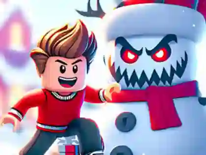 Permainan Jigsaw Puzzle: Roblox Snowball Battle secara online