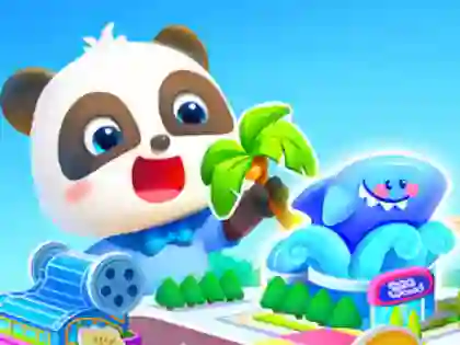 Permainan Jigsaw Puzzle: Baby Panda's Dream Town secara online
