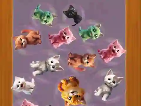Permainan Merge Cats: 2048! secara online