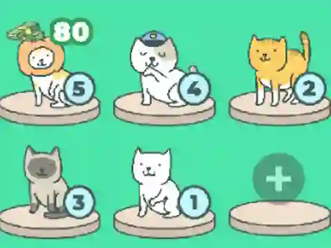 Permainan Meow Merge secara online