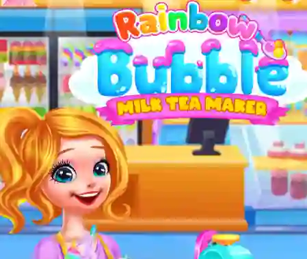 Permainan Rainbow Bubble Milk Tea Maker secara online