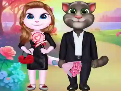 Permainan Kitty Couple Lovely Valentine secara online
