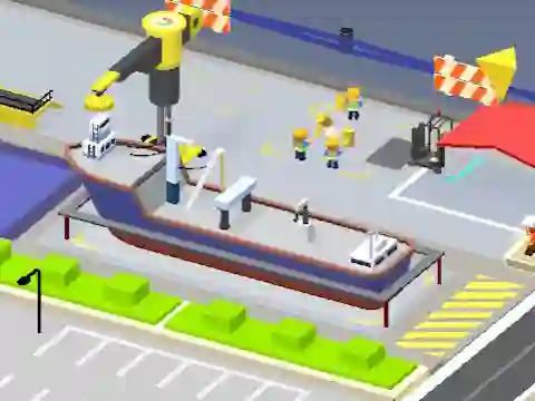 Permainan Shipbuilding tycoon secara online