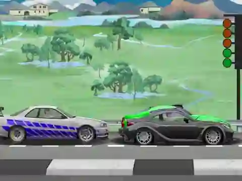 Permainan Street Racer 2 secara online