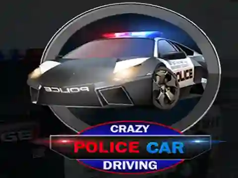 Permainan Crazy Police Car Driving secara online
