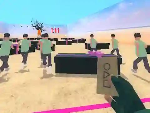 Permainan Squid Game Red Light secara online