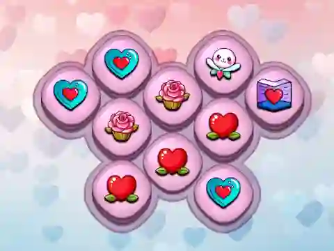 Permainan Love Tile Trio secara online