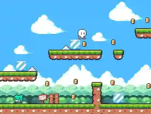 Permainan Snowman Adventure secara online