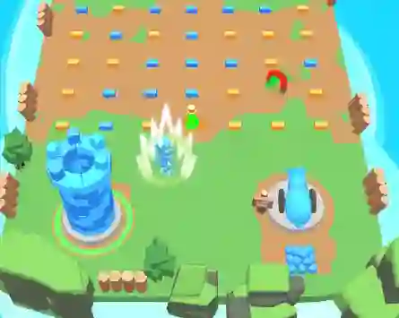 Permainan Tower Clash: Collect Bricks secara online