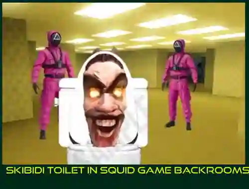 Permainan Skibidi Toilet in Squid Game Backrooms secara online