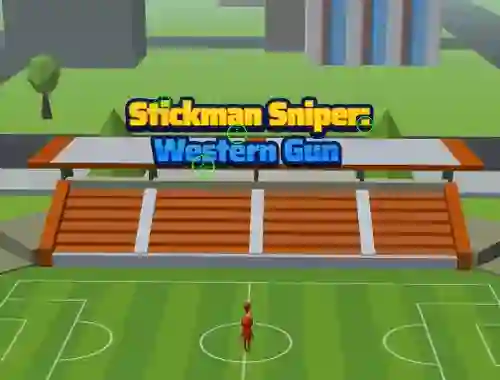 Permainan Stickman Sniper Western Gun secara online