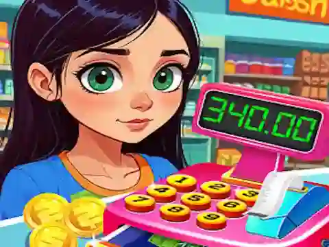 Permainan Supermarket Shopping For Kids secara online
