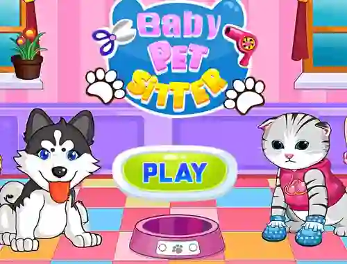 Permainan Baby Pet Sitter secara online