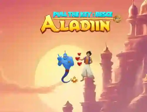 Permainan Pull The Key Rescue Aladin secara online