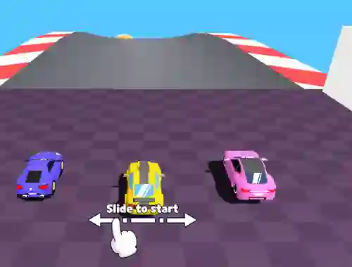 Permainan Merge Racer Stunts Car secara online