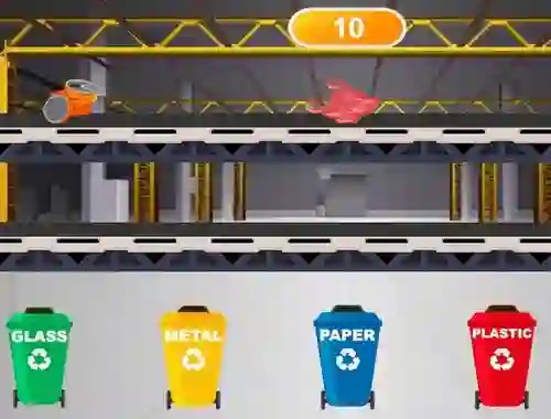 Permainan Recycling Factory secara online