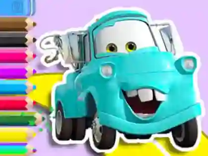 Permainan Coloring Book: Mater Cars secara online