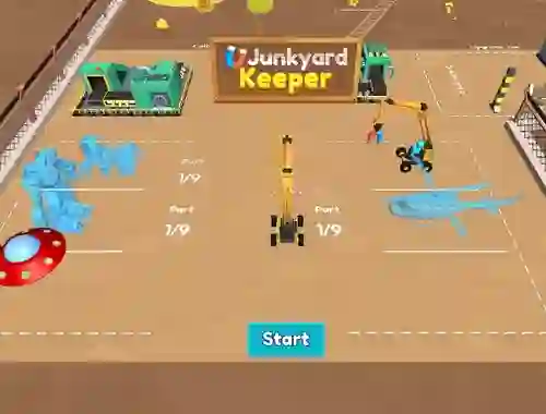 Permainan Junkyard Keeper secara online