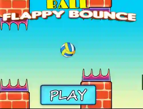 Permainan Ball Flappy Bounce secara online
