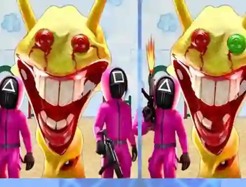 Permainan Squid Game X Sprunki Anomaly secara online