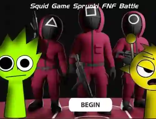 Permainan Squid Game Sprunki Fnf Battle secara online