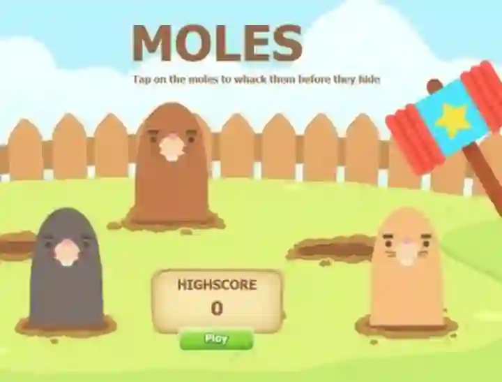 Permainan Moles secara online