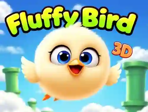 Permainan Fluffy Bird 3D secara online