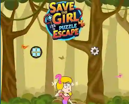Permainan Save the Girl Puzzle Escape secara online