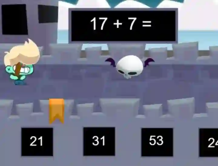 Permainan Math Boy secara online